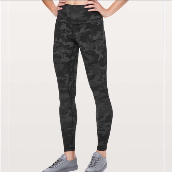 Luluulemon Align 28 Camo Leggings 